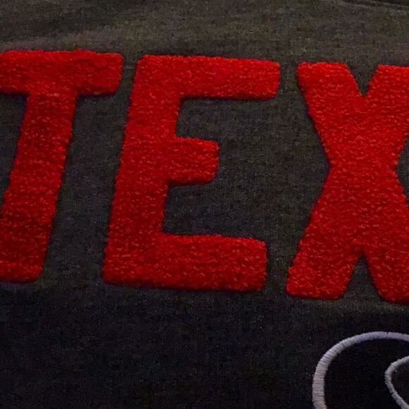 NWT Houston Texans embroidered pullover sweatshirt Size Medium - Picture 4 of 4